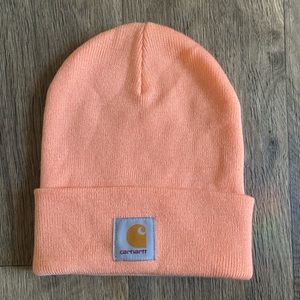 Carhartt beanie pink peach